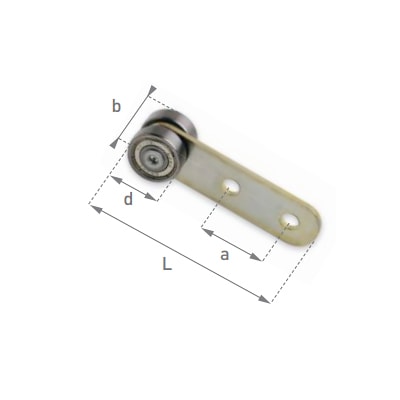 Ролик оцинкованный 48.28