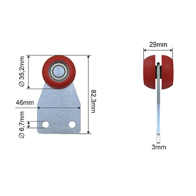Ролик шторы EDSCHA BPE.5015
