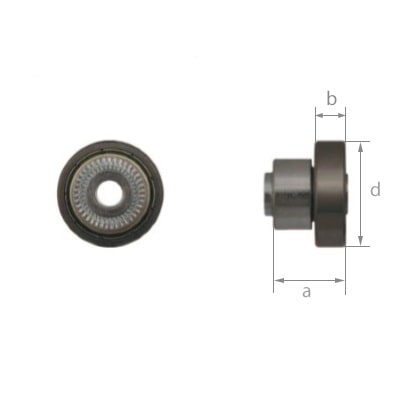Ролик для сдвижных крыш 68.BPE.015