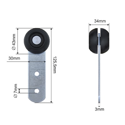 Ролик шторы FREUHAUF BPE.5019