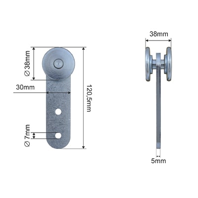 Ролик шторы BPE.5017