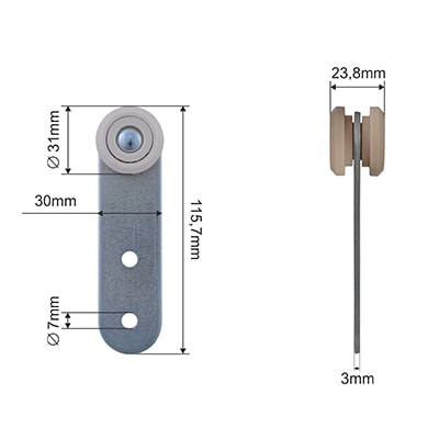 Ролик шторы BPE.5029