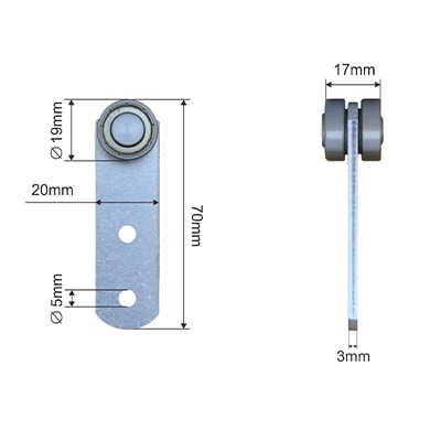 Ролик шторы BPE.5011