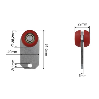 Ролик шторы BPE.5009
