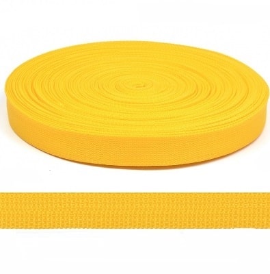 Лента текстильная для стяжных ремней 75мм 7500кг (желтый)