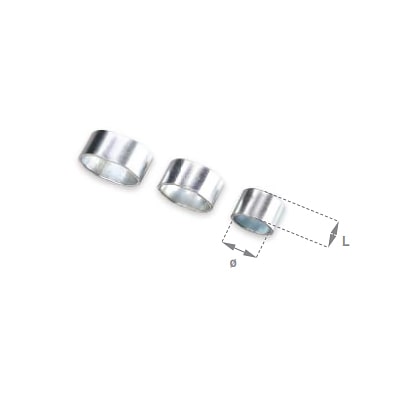 Зажим для эспандера d=8мм, оцинкованный (26.08)