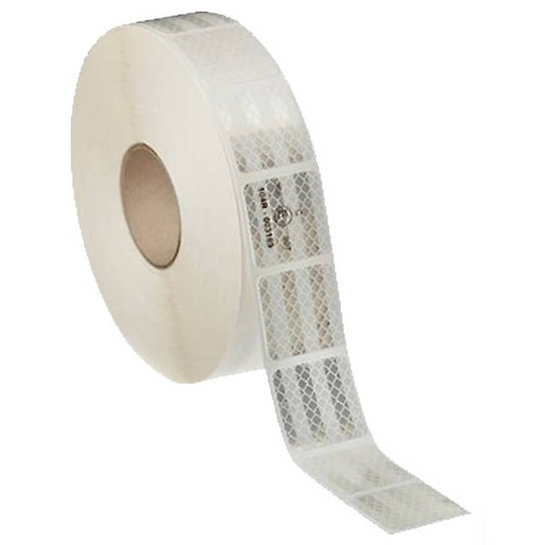 Лента светоотражающая сегментированная Bozamet 67.02.01, белый