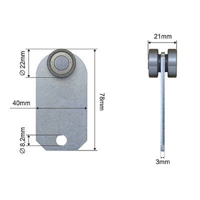 Ролик шторы BPE.5013