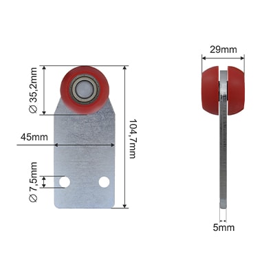 Ролик шторы EDSCHA BPE.5007