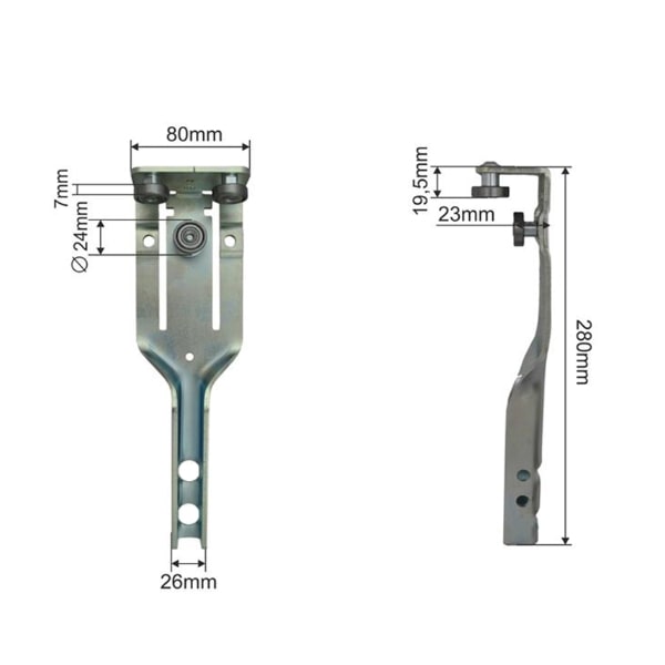 Каретка сдвижной крыши BPE.6026