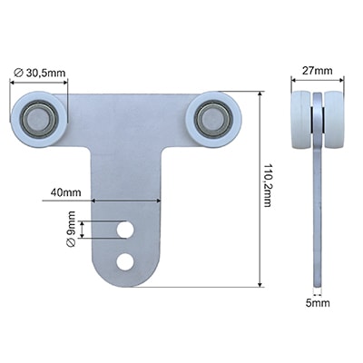 Ролик стойки SCHMITZ BPE.5003