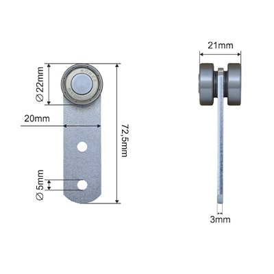 Ролик шторы BPE.5012 (47.22)