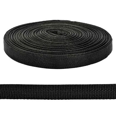 Лента текстильная для стяжных ремней 25мм 1200кг (черный)