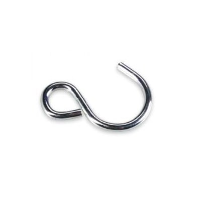 Крючок S образный 3,5х47мм, оцинкованный (54.47)