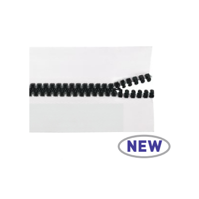 Молния трактор ПВХ с бегунком 58.10.15.1 (черная)