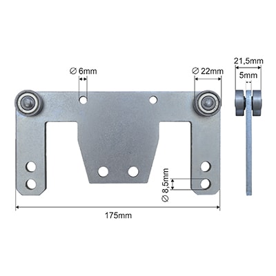 Ролик стойки KOGEL BPE.5022