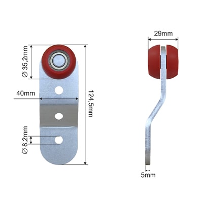Ролик шторы EDSCHA BPE.5014