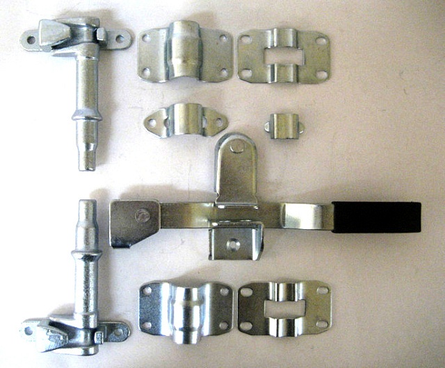 Штанговый запор d-22 мм, фургонная рукоятка