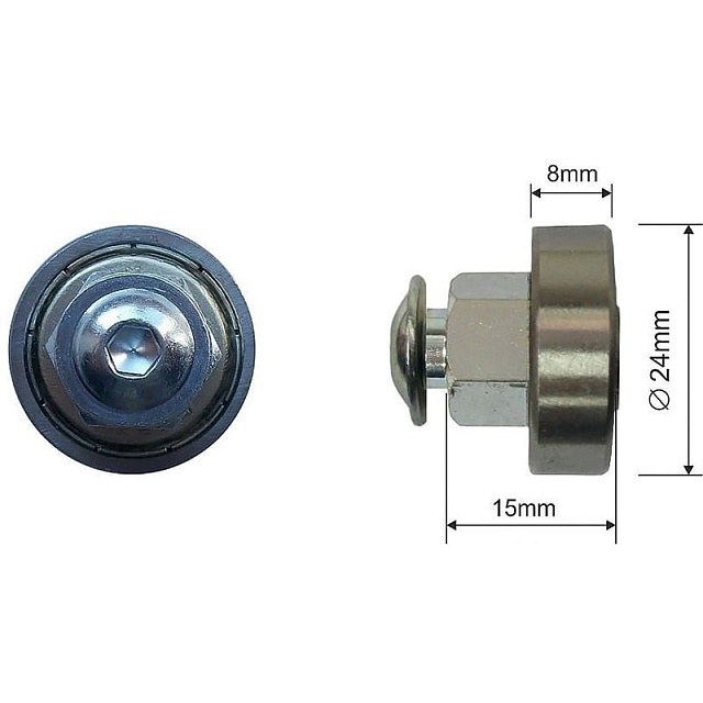 Ролик для сдвижных крыш KOGEL 68.TK.005