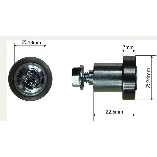 Ролик для сдвижных крыш SESAM 68.S.009