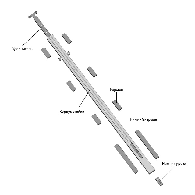 Стойки BFS 80 LS