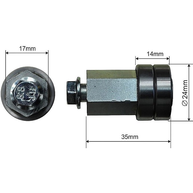Ролик для сдвижных крыш SESAM 68.ET.013