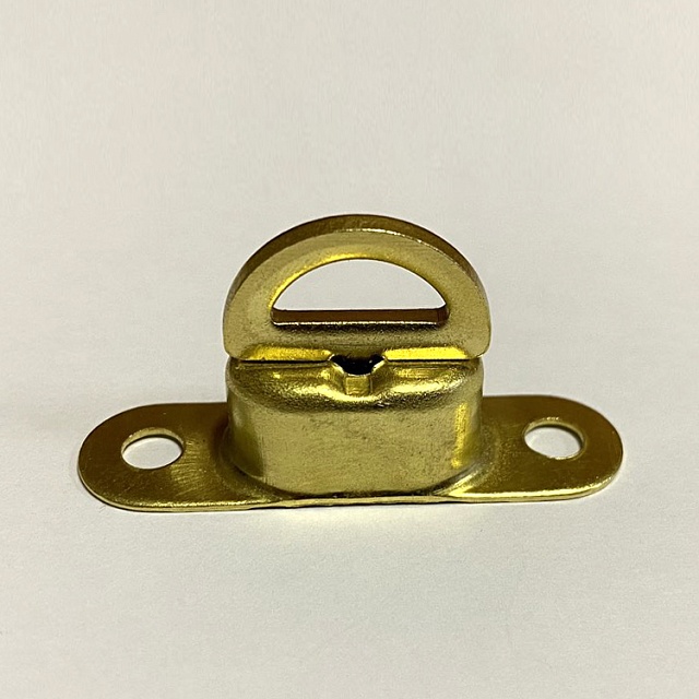 Скоба поворотная латунная 19.30