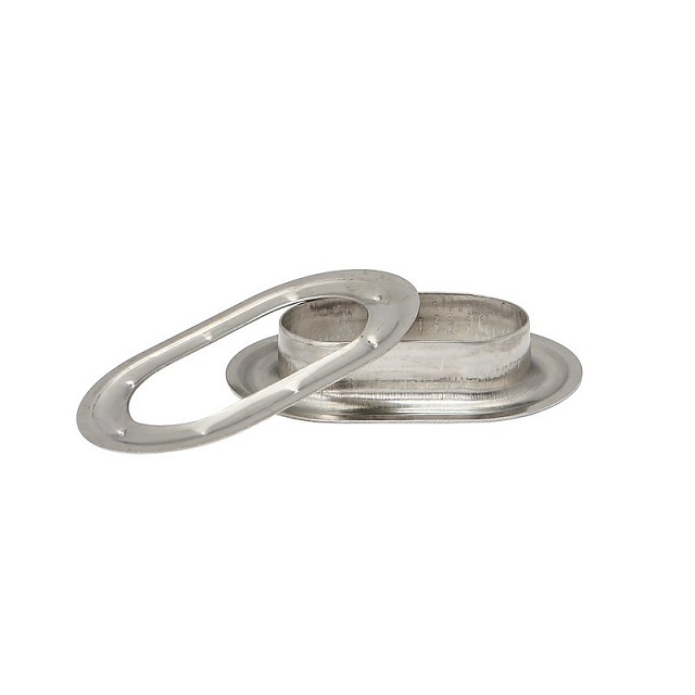 Люверс овальный оцинкованный 42х22 (03.42)