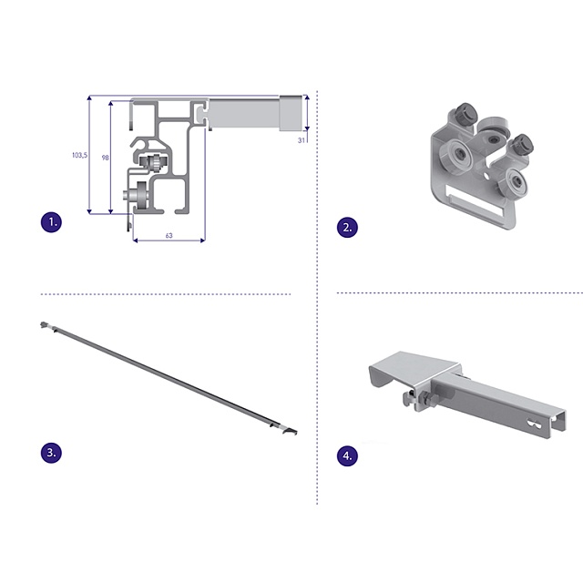 Сдвижная крыша BCSLS F