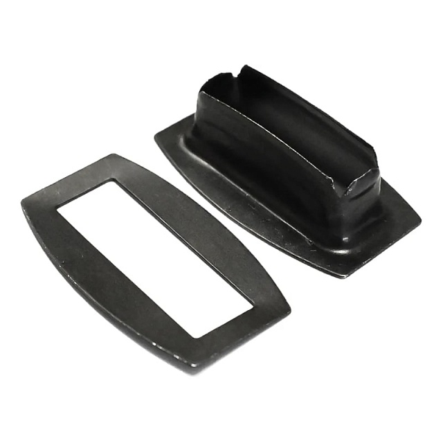 Люверс оцинкованный чёрный Л-27 (1000шт)