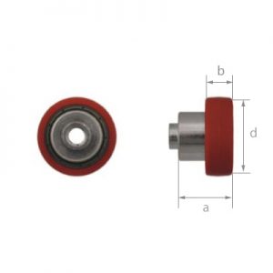 Подшипник для сдвижных крыш 68.T.016