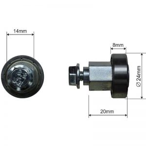 Подшипник для сдвижных крыш 68.B.006